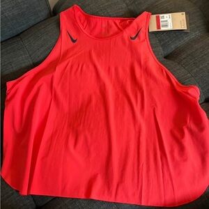 Nike Women's Vibrant Red Tank Top